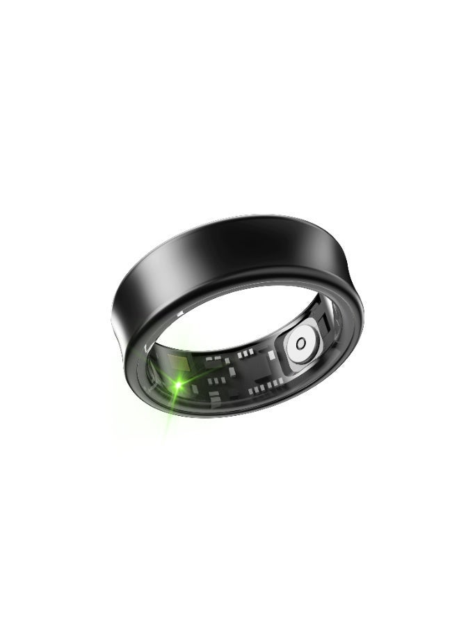 general Smart Ring for Heart Rate, Blood Oxygen, Sleep Monitoring, all Weather Motion Calculation, 24-hour Health Monitoring, Protect Your Health, Lightweight and Comfortable, 5ATM Waterproof, Photo Control, Hand Gestures Browse Tiktok, Black No.S - Image 5